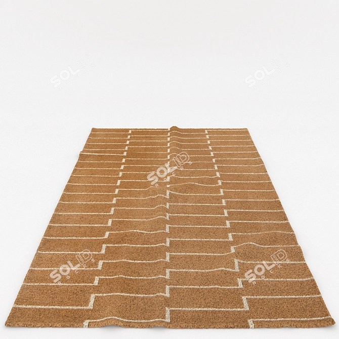 Versatile Rug Set - 6 Unique Designs 3D model image 6