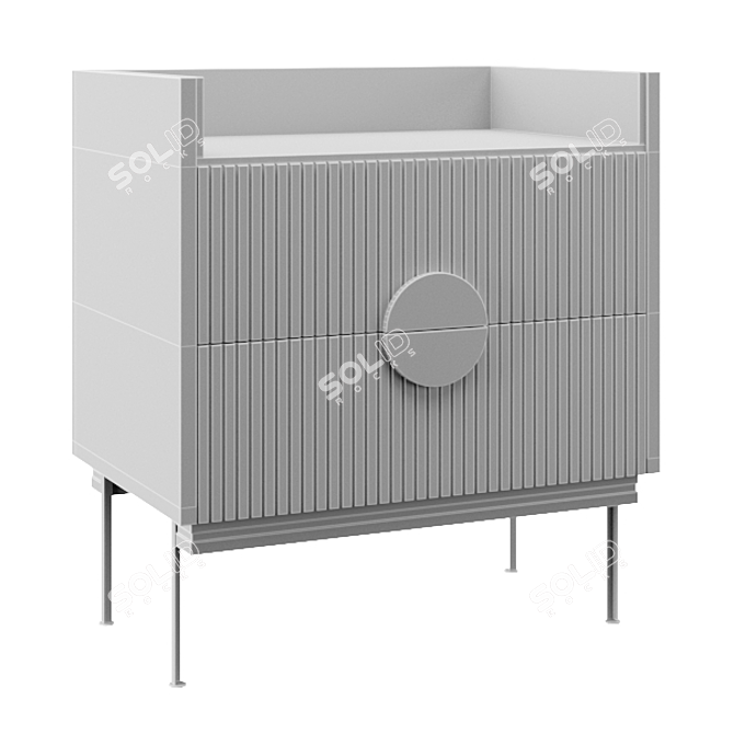 Elegant Alto Tumb: Stylish Storage 3D model image 3