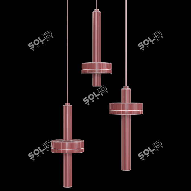 Elegant Design Lamp: FALKA MORE 3D model image 3