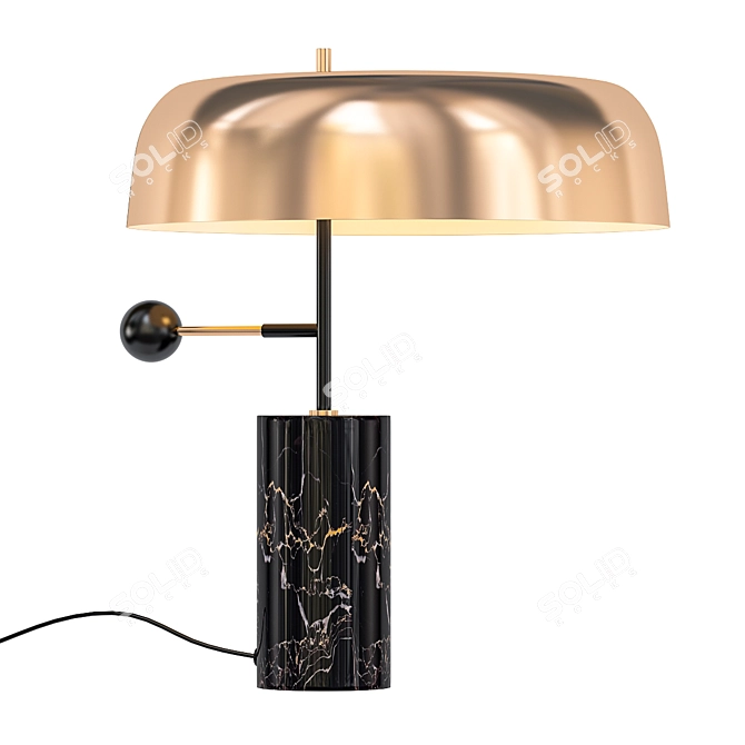 Elegant Illumination: Table Lamps 3D model image 1