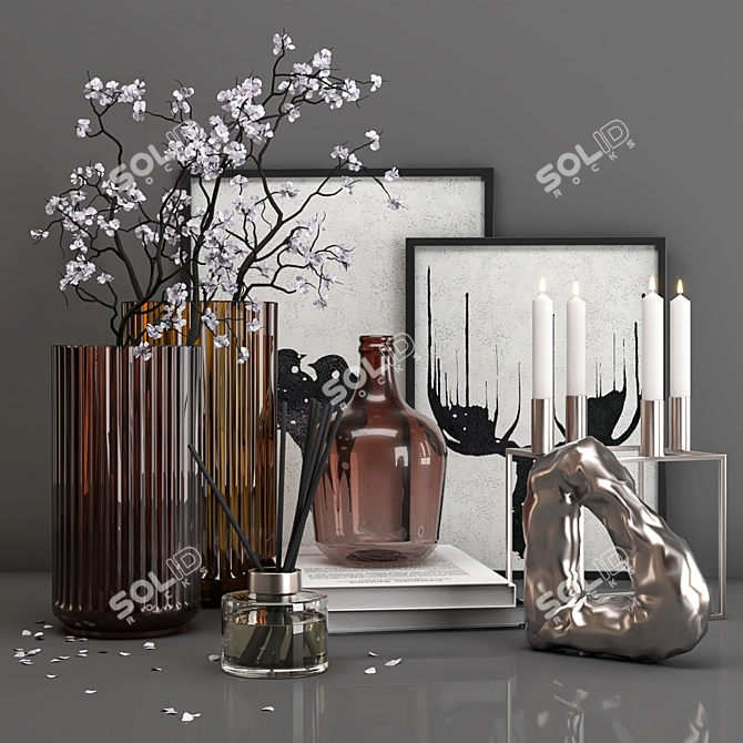 AR Studio Decor Collection 3D model image 1