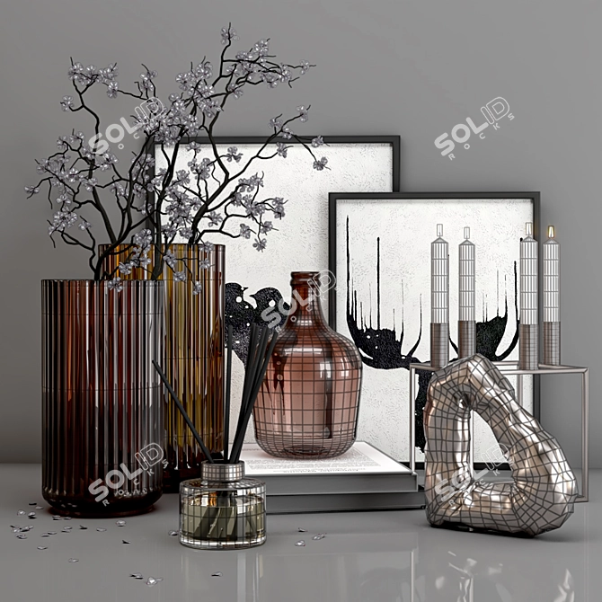 AR Studio Decor Collection 3D model image 4