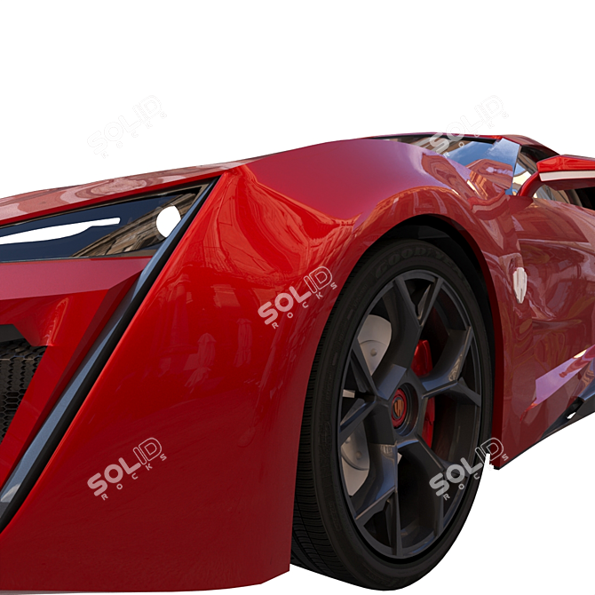 Lykan Hyper 2015 - Ultimate 3D Car Model 3D model image 3