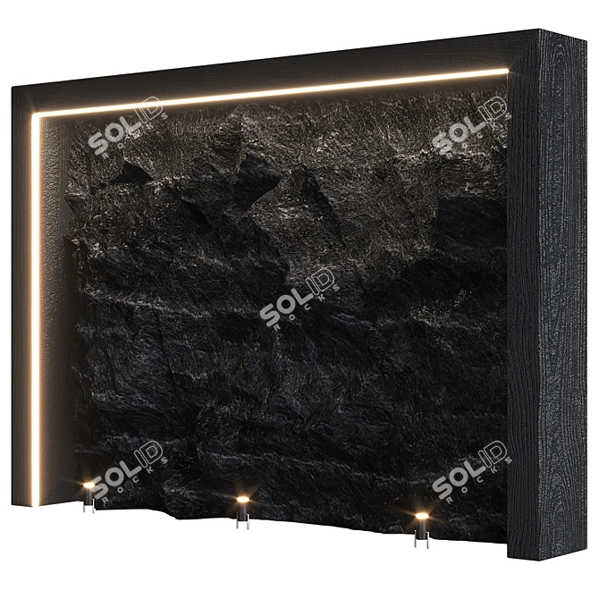 Stone Wall10: Versatile 3D Model 3D model image 2