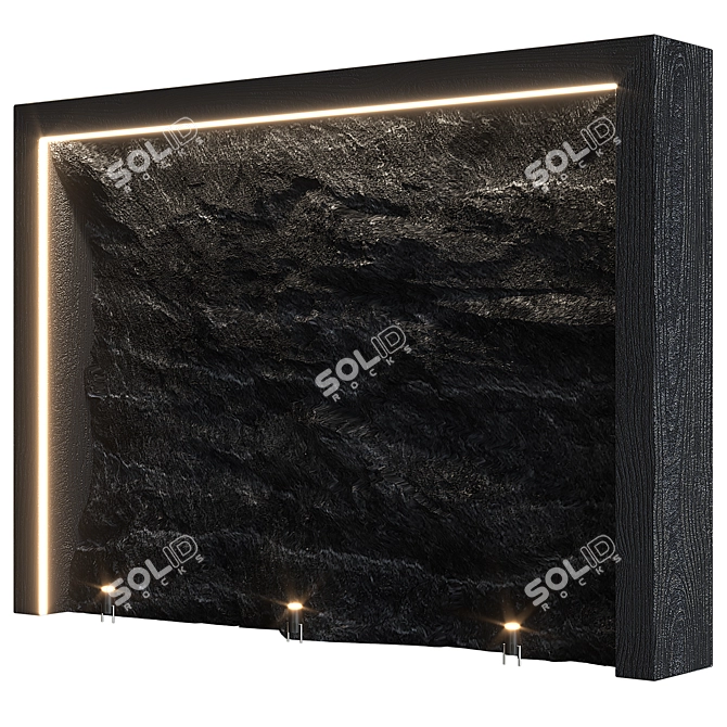 Stone Wall10: Versatile 3D Model 3D model image 3