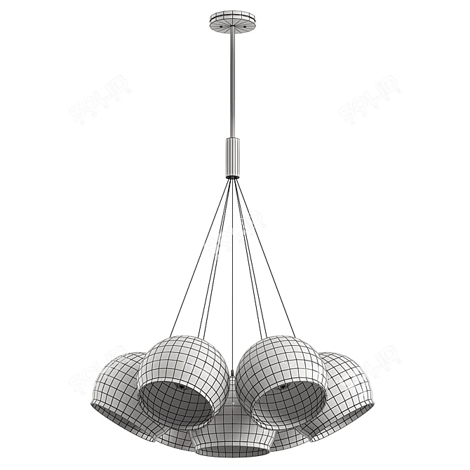 Modern Design Lamp: Nuazen 3D model image 2