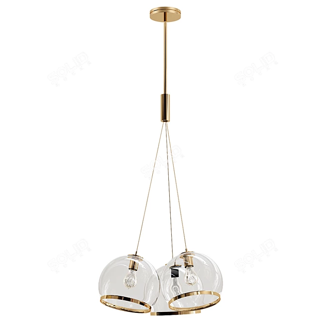 Elegant Design Lamp: Nuazen 3D model image 1