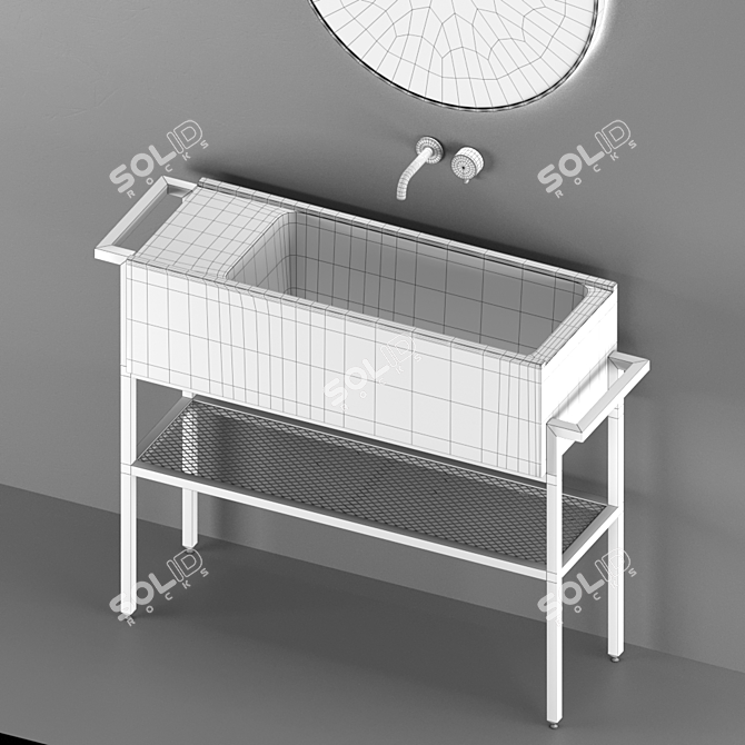 Moab80 Elledue Sink 3D model image 2