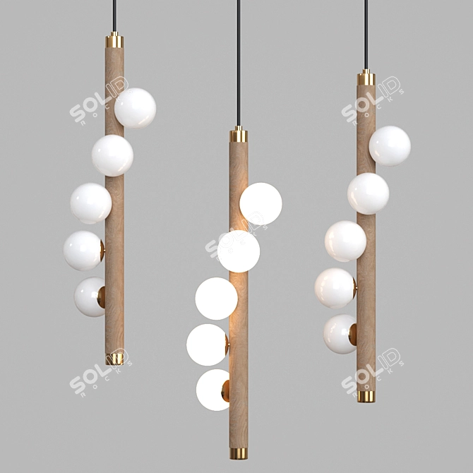 Modern Design: WEST Lamps 3D model image 2