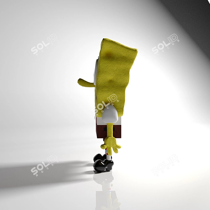 SpongeBob SquarePants 3D Model 3D model image 2