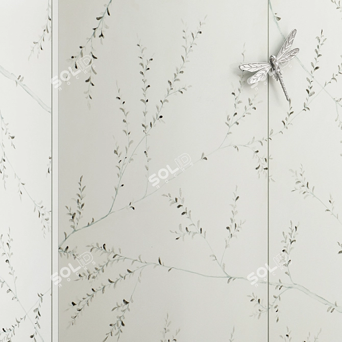 Modern Hooker Bale Console Table 3D model image 3