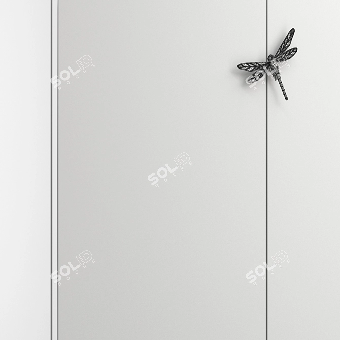 Modern Hooker Bale Console Table 3D model image 4