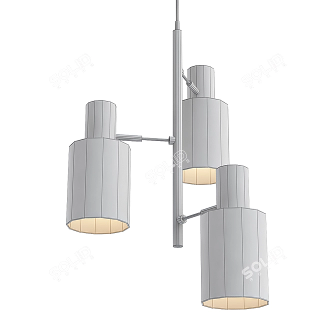 Flare Pendant Light by Valaisin Grönlund 3D model image 2