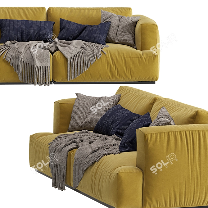 Muuto Connect: Modern Sofa Design 3D model image 4