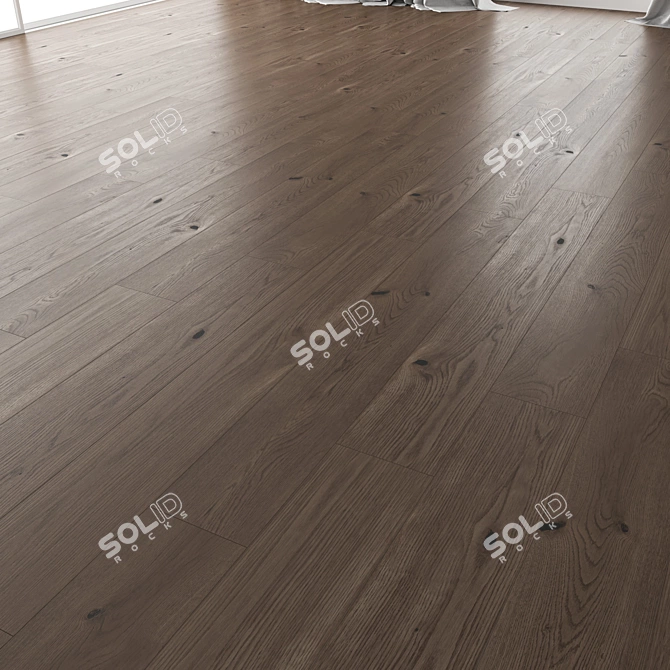 Title: Wood Floor Set: 16 Designs 3D model image 4