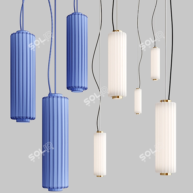 Elegant Glow: CORDIALE Pendant Lamp 3D model image 2