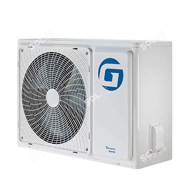 Galactic GKZ 09HM-S/GCZ 09HM-S: Maximized Cool Comfort 3D model image 4