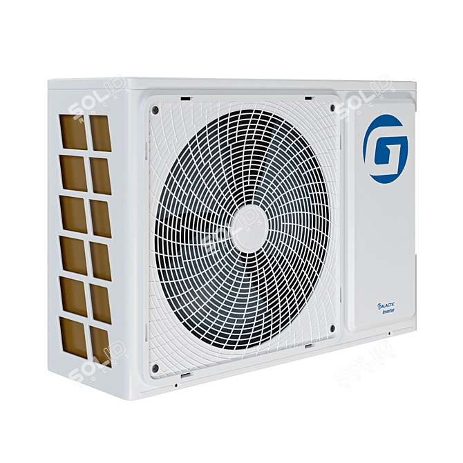 Galactic GKZ 09HM-S/GCZ 09HM-S: Maximized Cool Comfort 3D model image 5