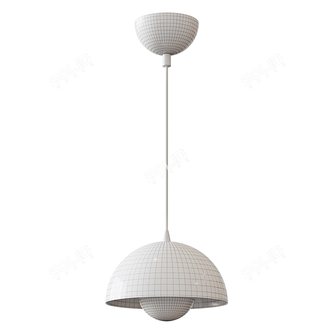 Flower Pot 2 Pendant Lamp 3D model image 2