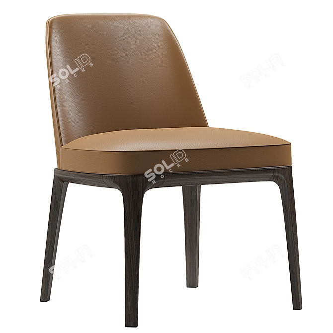 Stylish Poliform Sophie Chair 3D model image 1