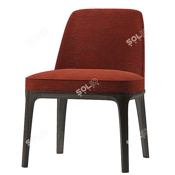 Stylish Poliform Sophie Chair 3D model image 3