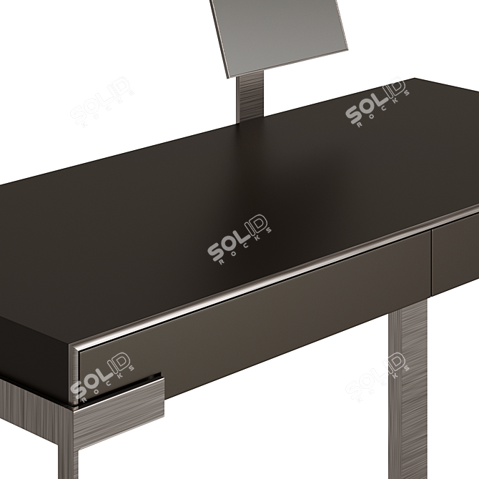 Fendi Aura Lady Desk with Lacquer Finish 3D model image 4