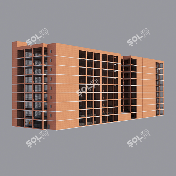 SmartPark: Multilevel Parking Solution 3D model image 4