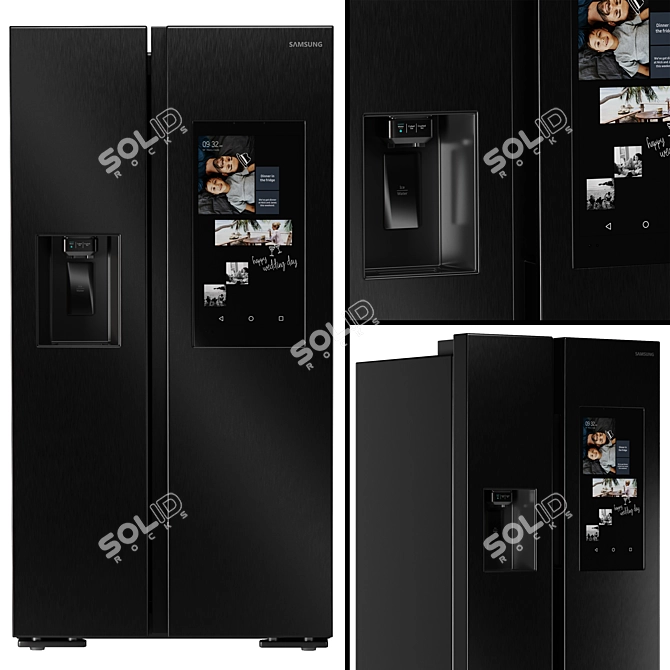 SAMSUNG Home Appliances Package 04 3D model image 5