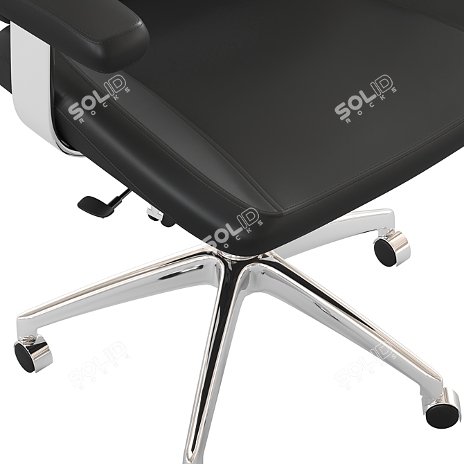 Ergo High Back Office Chair 3D model image 4