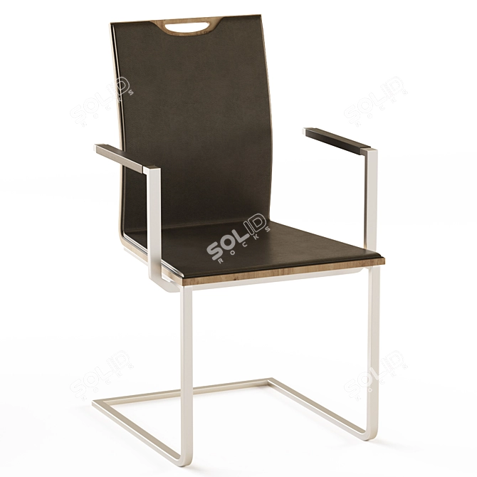 Gwinner Lena Chair: Stylish and Comfortable Seating Option 3D model image 1