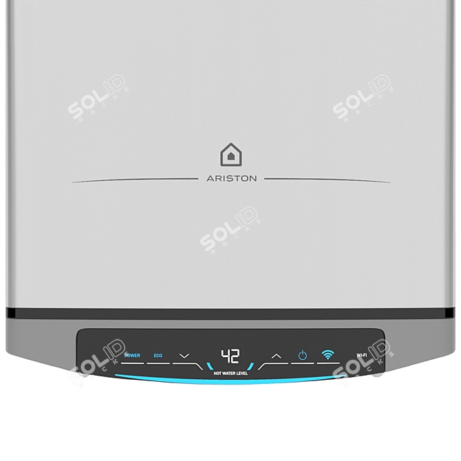 Luxurious Ariston Velis Electric Water Heater Set 3D model image 3