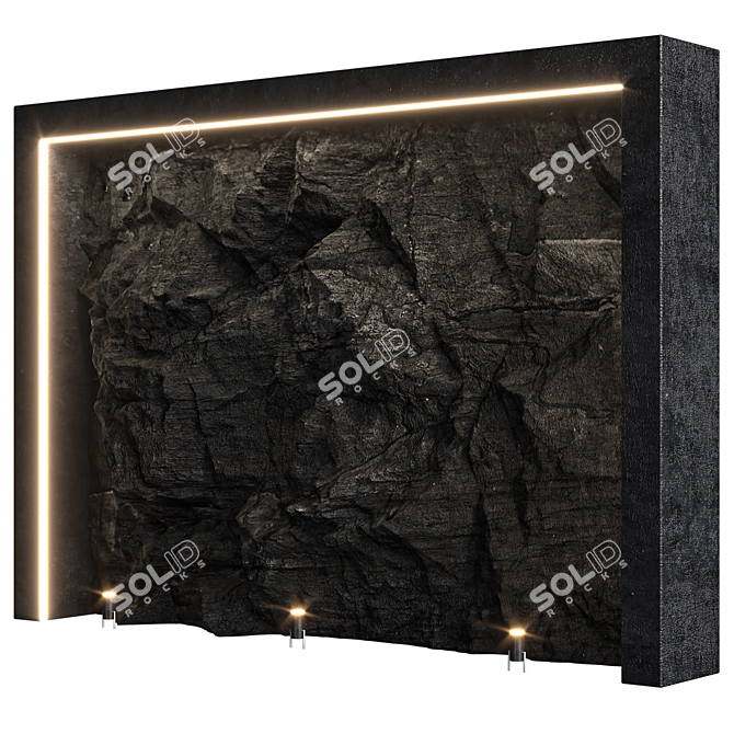  Stone Wall14 - 2015 Version 3D model image 1