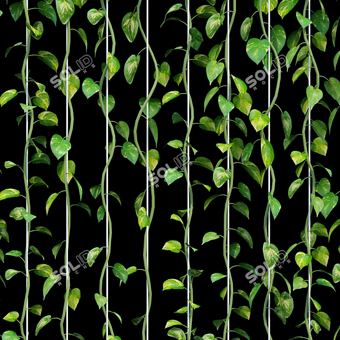 Lush Greenery Collection: 30 Exquisite 3D Plants 3D model image 2