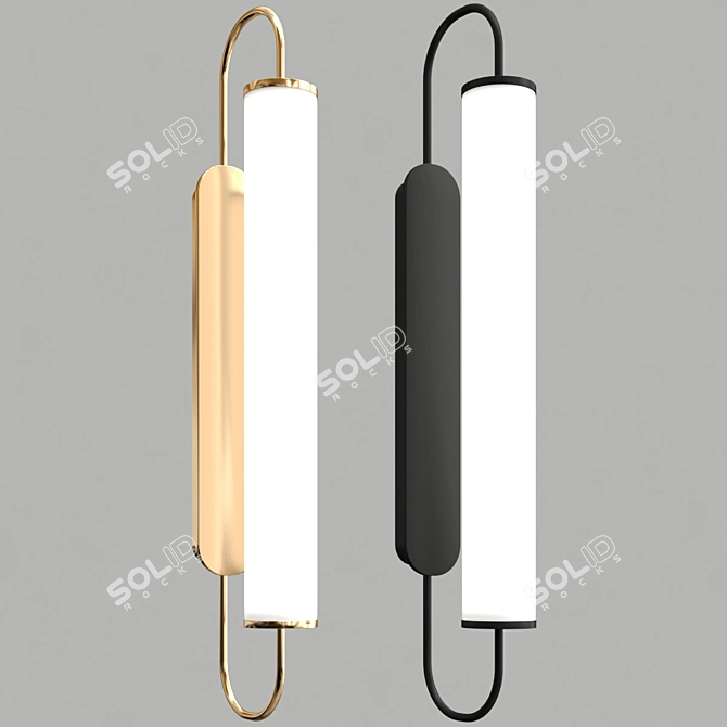 Cylinder Sconce - RUMBA 3D model image 1