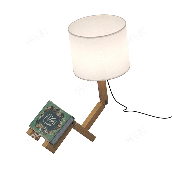 Adjustable Oscar Table Lamp 3D model image 2