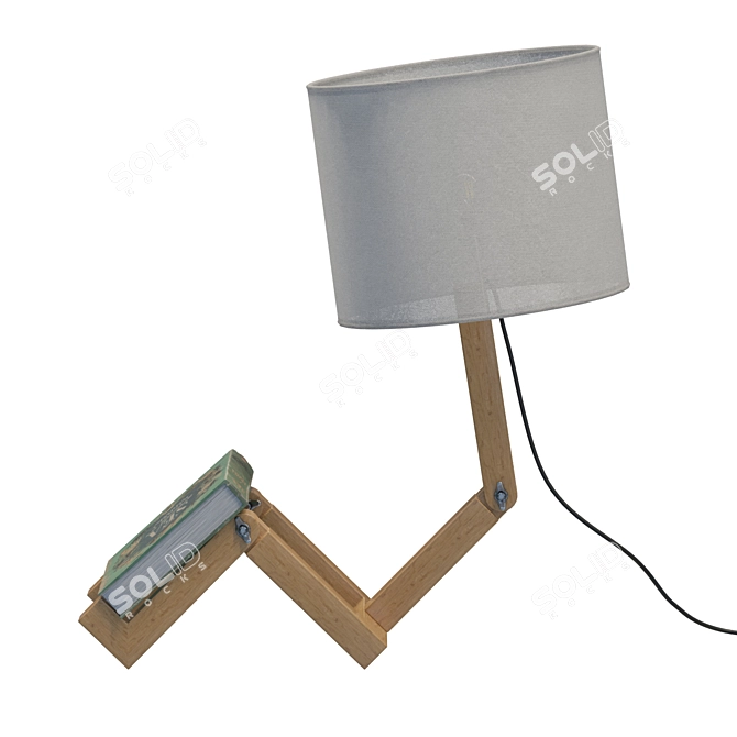 Adjustable Oscar Table Lamp 3D model image 3