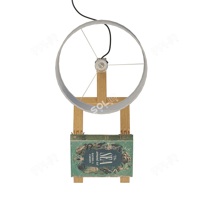 Adjustable Oscar Table Lamp 3D model image 4