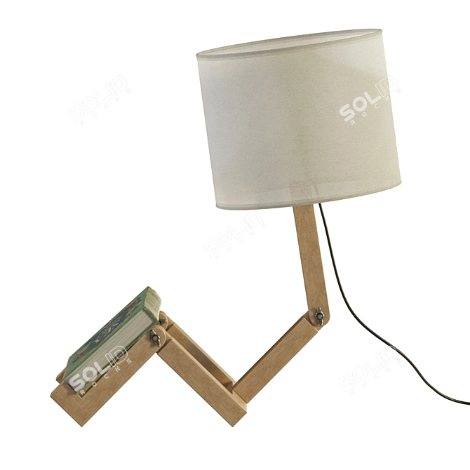 Adjustable Oscar Table Lamp 3D model image 8