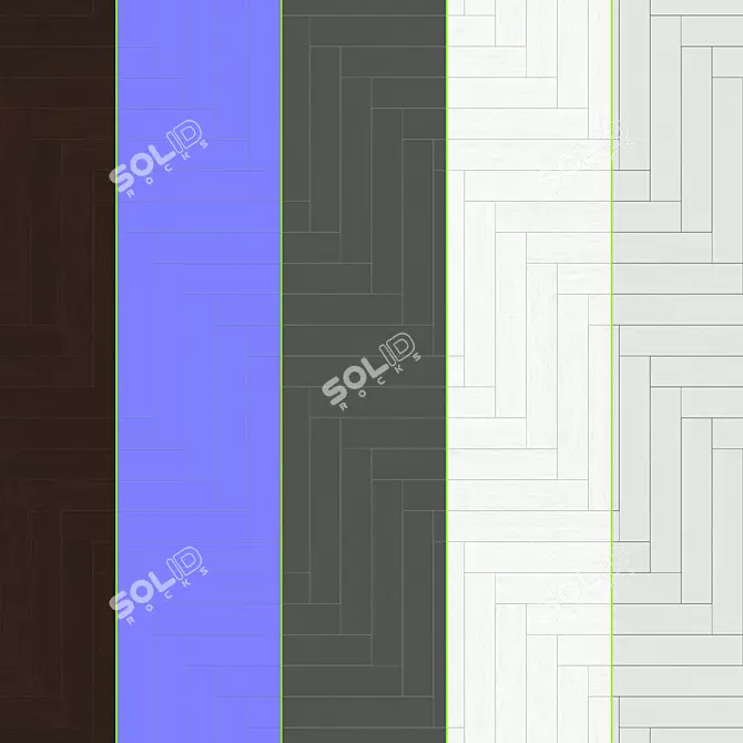 Parquet 06 Collection | Standard & Herringbone | PBR | 4k 3D model image 5