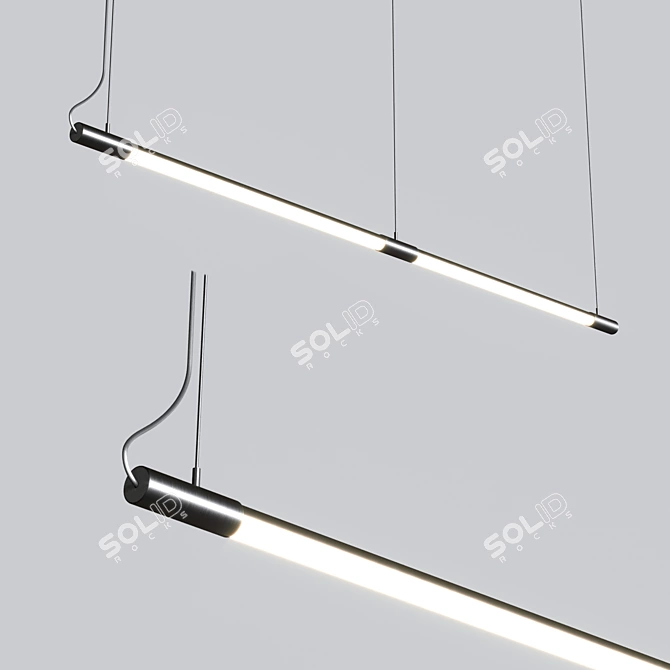 Sleek Multiples Dyad Suspension 3D model image 6