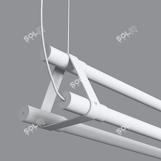 Sleek Multiples Dyad Suspension 3D model image 7