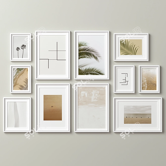 Modern Frames Collection - 11 Styles 3D model image 2