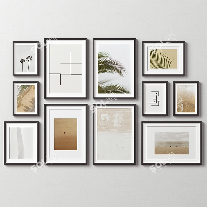 Modern Frames Collection - 11 Styles 3D model image 3