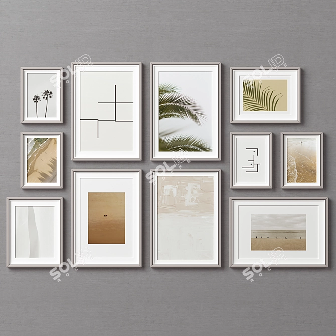Modern Frames Collection - 11 Styles 3D model image 4