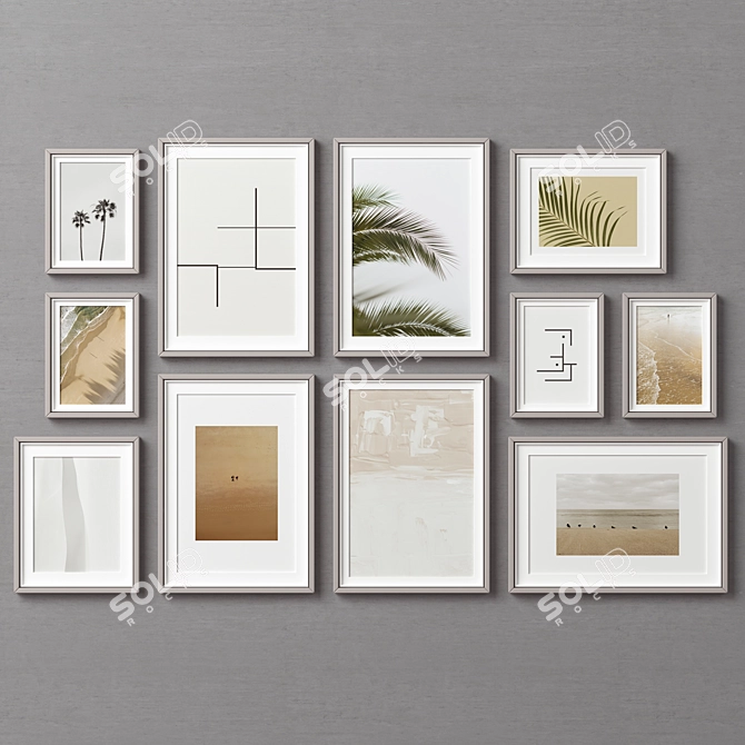 Modern Frames Collection - 11 Styles 3D model image 8