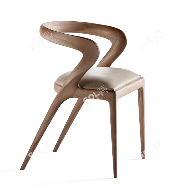 Agrippa SALMA Chair: Elegant and Functional 3D model image 1