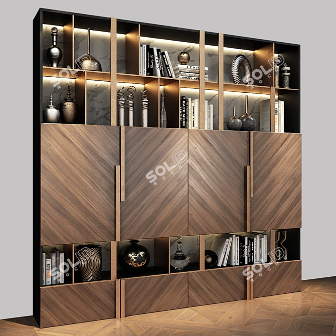 Modern Cabinet Furniture | 0418 3D model image 3