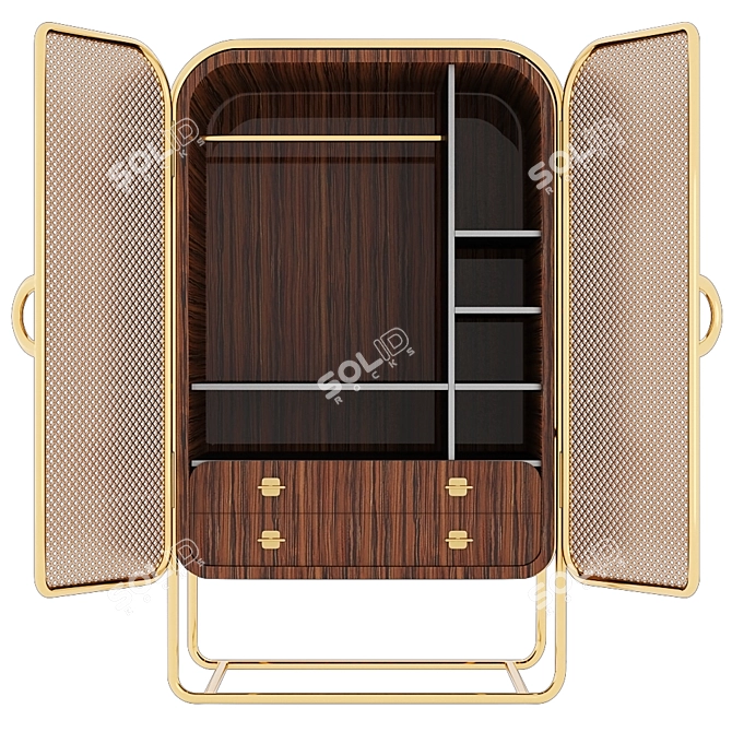  Porus Columbia Armoire 3D model image 4