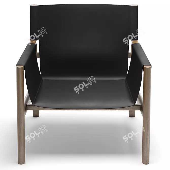 Pablo Armchair: Timeless Elegance 3D model image 3