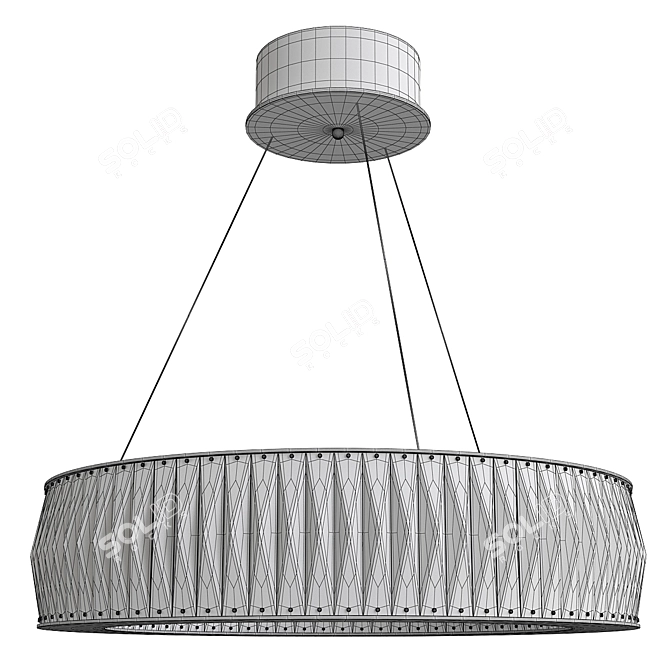 Vancouver S Chandelier: Elegant Illumination for Any Space 3D model image 2